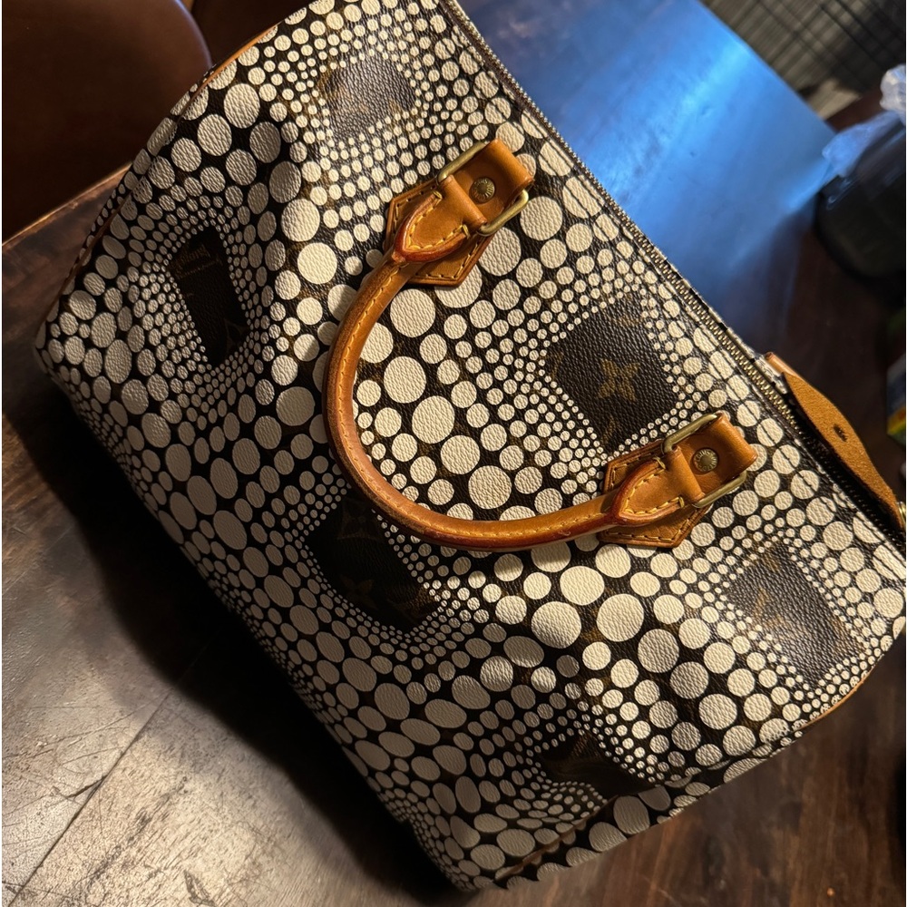 LOUIS VUITTON Yayoi Kusama Speedy Limited Edition 30 bag